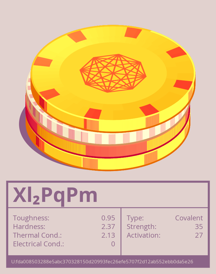 Xl₂PqPm molecule