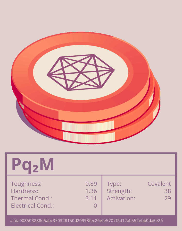 Pq₂M molecule